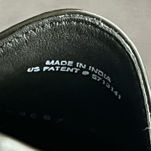 Cole Haan Women’s Nike Dark Olive Green Patent Leather Loafers SZ 8 - Picture 5 of 6